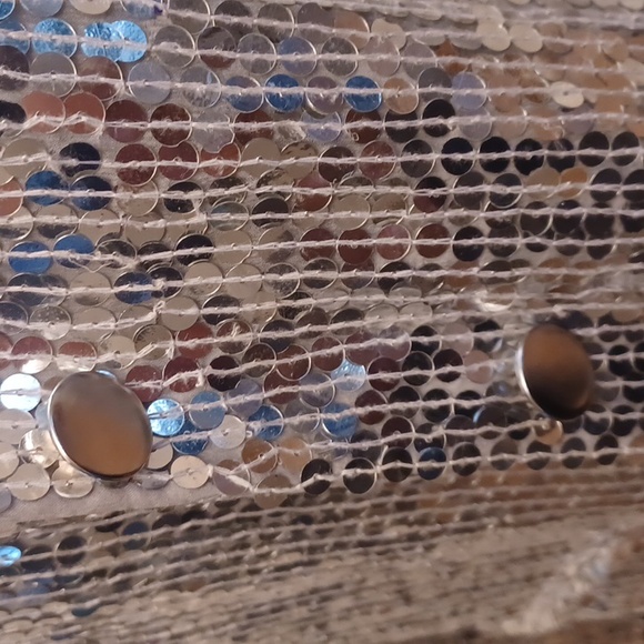 Silver Sequin Jacket - Picture 3 of 6